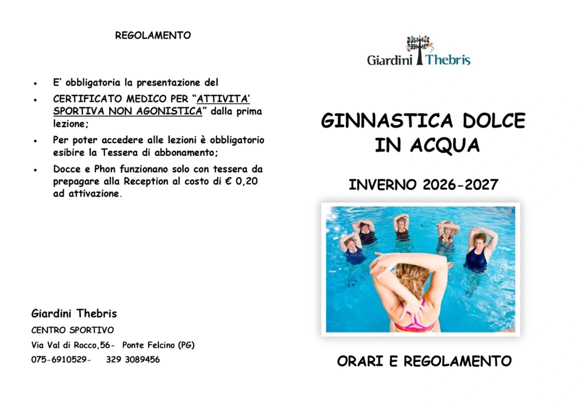 Nuoto 3a età