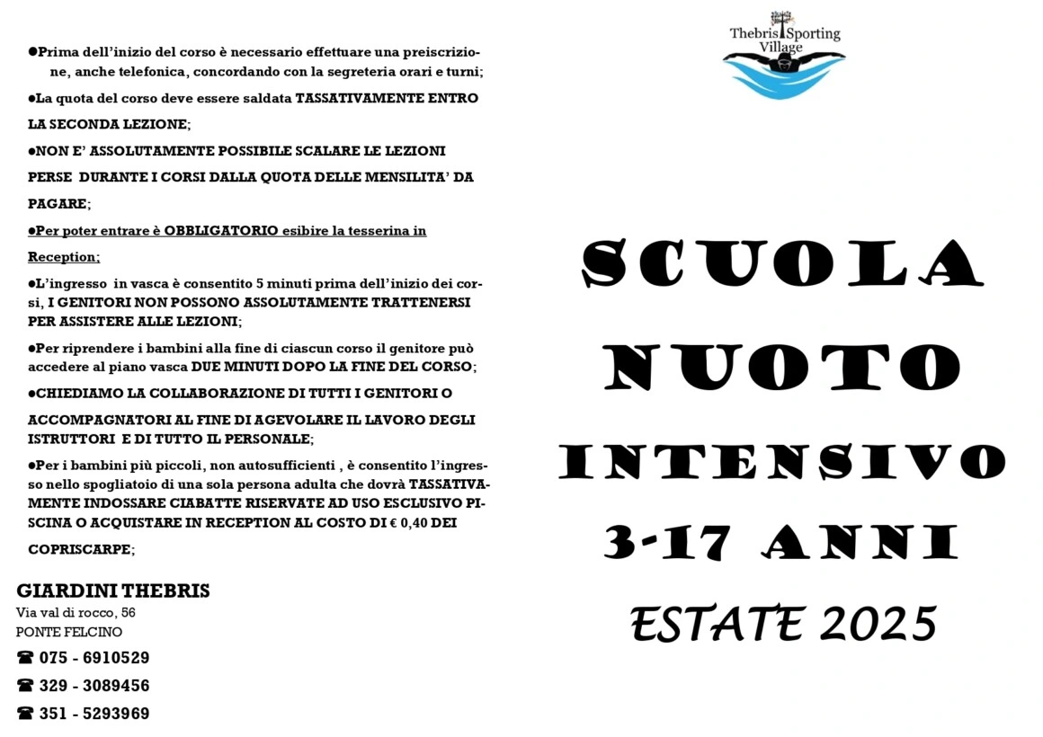 Scarica brochure completa del Nuoto preagonistico - Propaganda